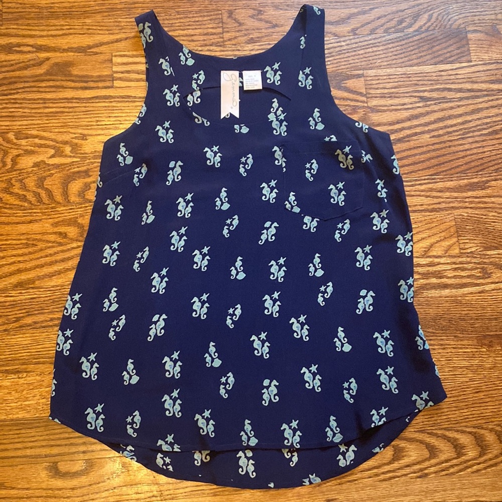 Gemma silk tank